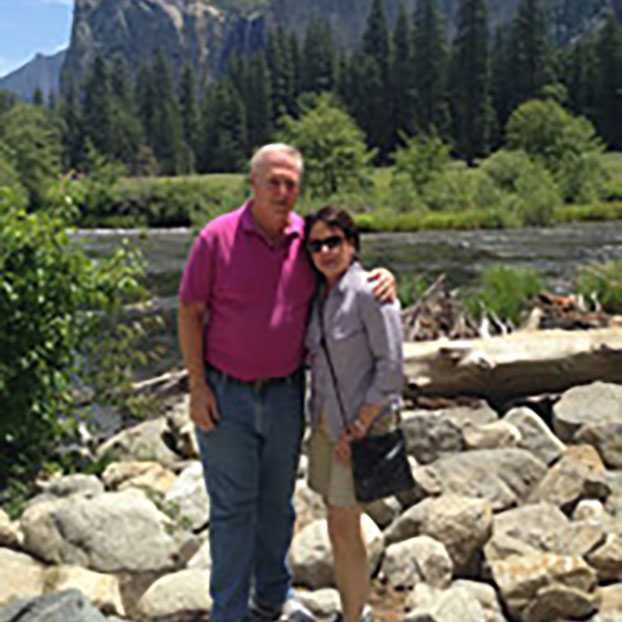 Terry and Elissa Hirsch. Link to their story
